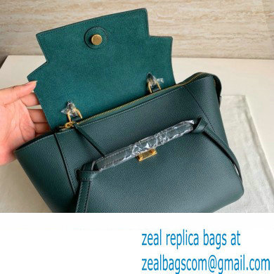 Celine MICRO Belt bag in grained calfskin GREEN 03 2024