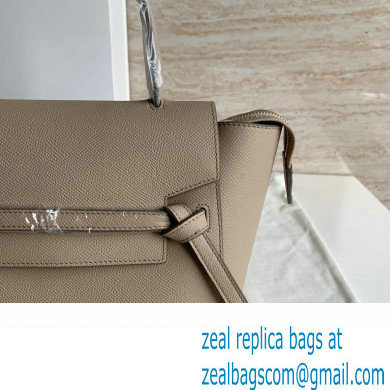 Celine MICRO Belt bag in grained calfskin KHAKI 2024