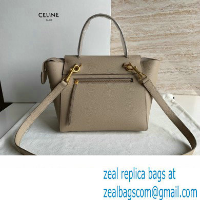 Celine MICRO Belt bag in grained calfskin KHAKI 2024