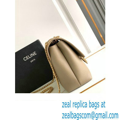 Celine Medium Victoire Bag in SUPPLE CALFSKIN ETOUPE 2024