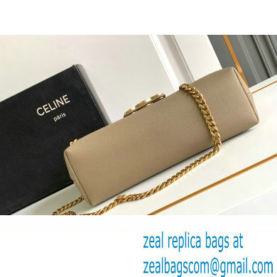 Celine Medium Victoire Bag in SUPPLE CALFSKIN ETOUPE 2024