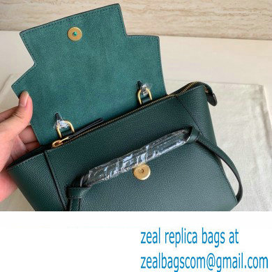 Celine Nano Belt bag in grained calfskin green 05 2024