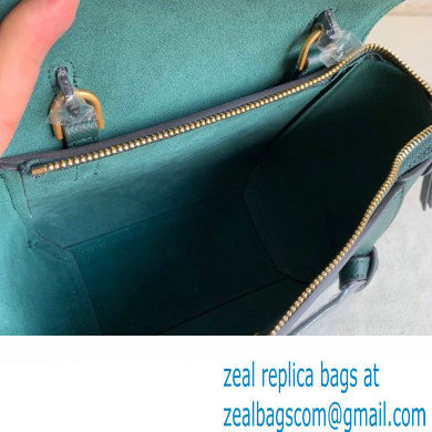 Celine Nano Belt bag in grained calfskin green 05 2024