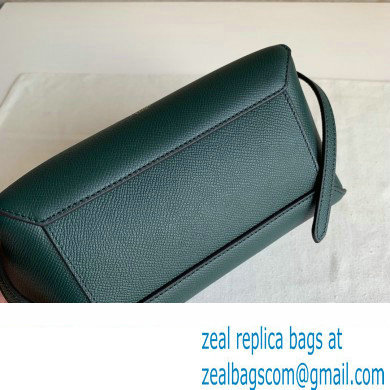 Celine Nano Belt bag in grained calfskin green 05 2024