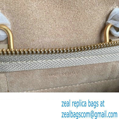 Celine mini belt pico Bag in grained calfskin khaki 2024