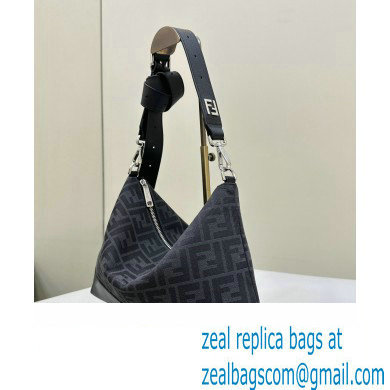 Fendi After crossbody bag Black FF fabric 2024