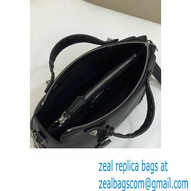 Fendi By The Way Medium Bag Black Selleria with hand-sewn topstitches 2024