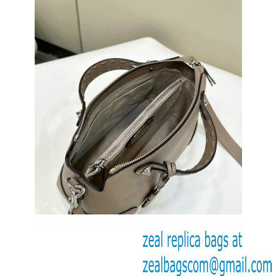 Fendi By The Way Medium Bag Dove gray Selleria with hand-sewn topstitches 2024