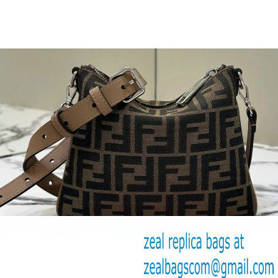 Fendi Mini After bag Brown FF fabric 2024