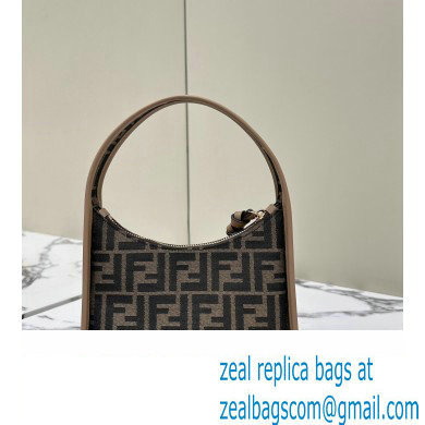 Fendi Mini Fendessence bag Brown FF fabric 2024