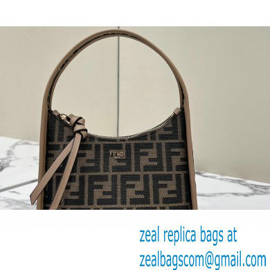 Fendi Mini Fendessence bag Brown FF fabric 2024