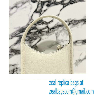 Fendi Mini Fendessence bag White Selleria with 264 hand-sewn topstitches 2024