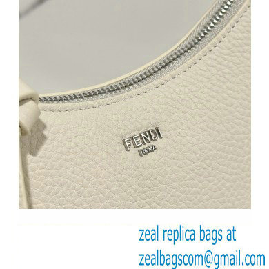 Fendi Mini Fendessence bag White Selleria with 264 hand-sewn topstitches 2024