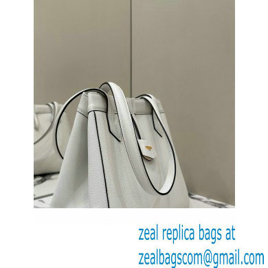 Fendi Origami Medium bag White leather that can be transformed 2024