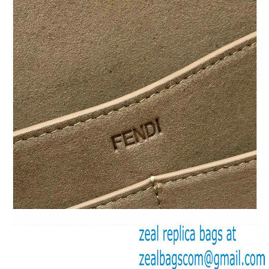 Fendi Origami Medium bag White leather that can be transformed 2024