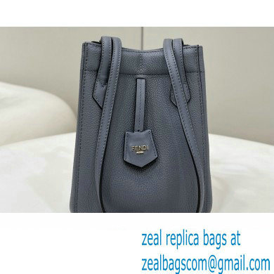 Fendi Origami Mini bag Gray leather that can be transformed 2024