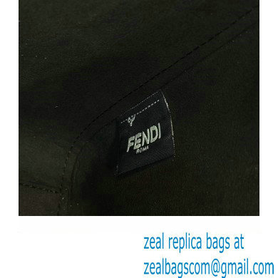 Fendi Origami Mini bag Gray leather that can be transformed 2024