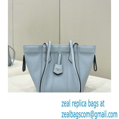 Fendi Origami Mini bag Light Blue leather that can be transformed 2024