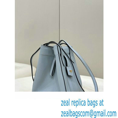 Fendi Origami Mini bag Light Blue leather that can be transformed 2024