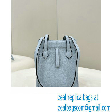 Fendi Origami Mini bag Light Blue leather that can be transformed 2024