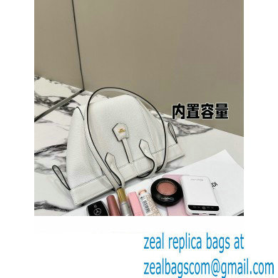 Fendi Origami Mini bag White leather that can be transformed 2024