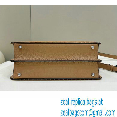 Fendi Peekaboo ISeeU Medium Bag Beige Selleria with oversized topstitching 2024