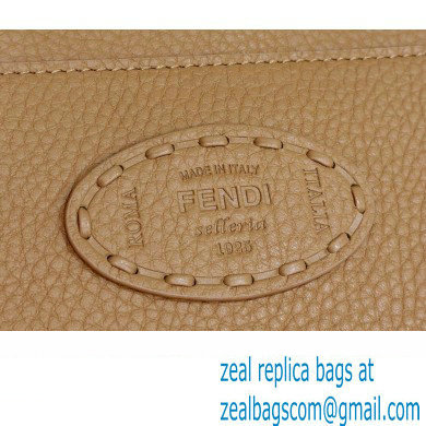 Fendi Peekaboo ISeeU Medium Bag Beige Selleria with oversized topstitching 2024