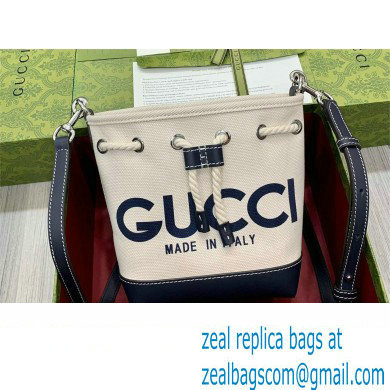 GUCCI Mini shoulder bag with Gucci print 777166 BLACK 2024