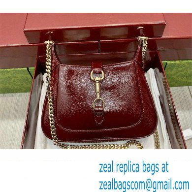 Gucci Jackie Notte mini bag 782889 BURGUNDY 2024