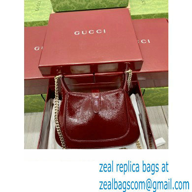 Gucci Jackie Notte mini bag 782889 BURGUNDY 2024