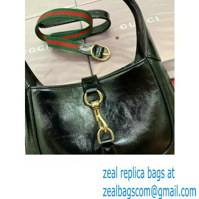 Gucci Jackie small shoulder bag 782849 IN BLACK patent leather 2024