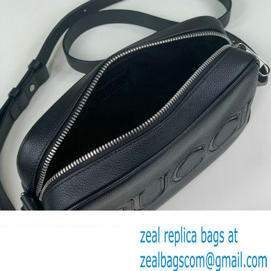 Gucci mini shoulder bag in black leather 768391 2024