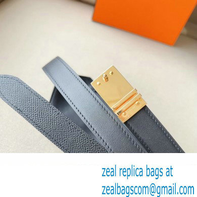 Hermes Elan Pocket 24 belt Black/Gold