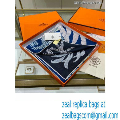 Hermes scarf 90x90cm in silk twill Top Quality 118 2024