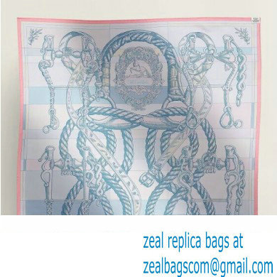 Hermes scarf 90x90cm in silk twill Top Quality 133 2024