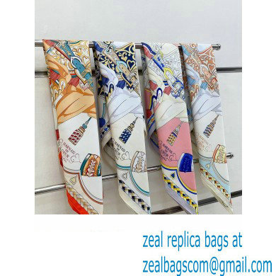 Hermes scarf 90x90cm in silk twill Top Quality 147 2024