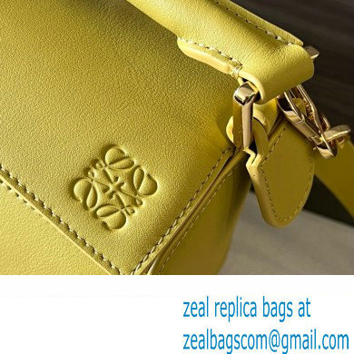 LOEWE Small Puzzle bag in classic calfskin Bright Ochre 2024