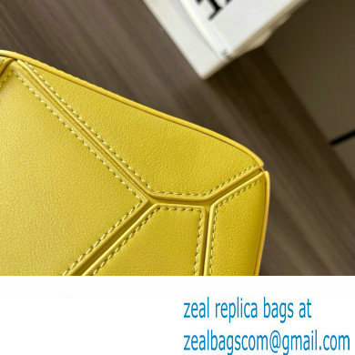 LOEWE Small Puzzle bag in classic calfskin Bright Ochre 2024