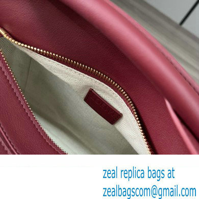 LOEWE Small Puzzle bag in in classic calfskin burgundy 2024