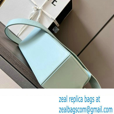 LOEWE Small Puzzle bag in satin calfskin sky blue 2024