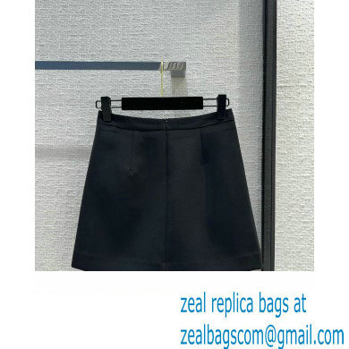 LOUIS VUITTON Graphic Box Pleat Mini Skirt 1AFMND 2024