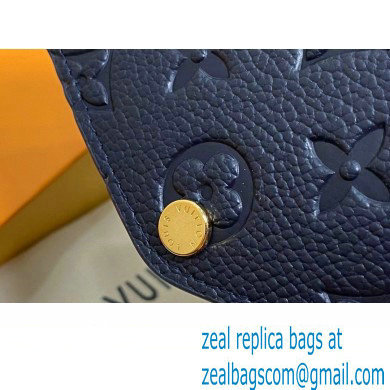 LOUIS VUITTON sarah Wallet M81049 navy blue 2024