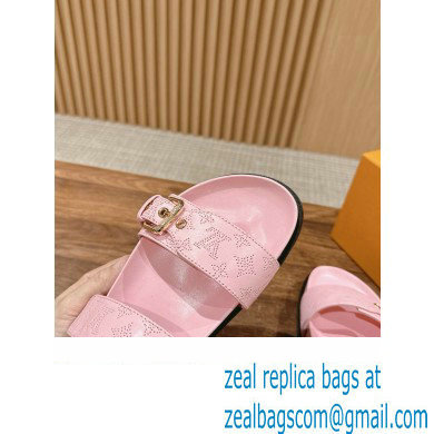 Louis Vuitton Bom Dia Flat Comfort Mule1ACKIR pink 2024