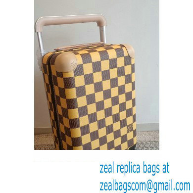 Louis Vuitton Damier Pop canvas Horizon 55 Luggage Bag N40566 Yellow 2024