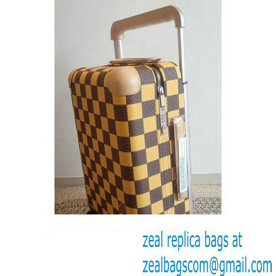 Louis Vuitton Damier Pop canvas Horizon 55 Luggage Bag N40566 Yellow 2024