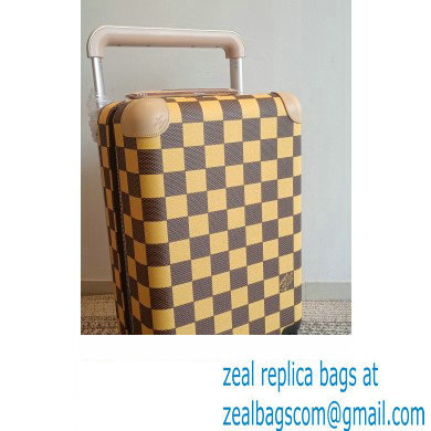 Louis Vuitton Damier Pop canvas Horizon 55 Luggage Bag N40566 Yellow 2024