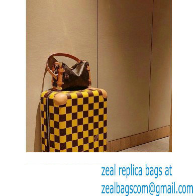 Louis Vuitton Damier Pop canvas Horizon 55 Luggage Bag N40566 Yellow 2024