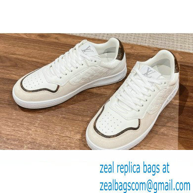 Louis Vuitton LV Stadium Sneakers in Leather White 2024