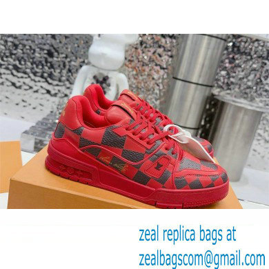 Louis Vuitton LV Trainer Sneaker 1ACN4J red 2024