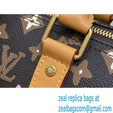 Louis Vuitton Monogram Craggy Canvas Keepall Bandouliere 25 Bag M24849 Chocolate 2024